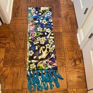 Ed Hardy Fringe Scarf